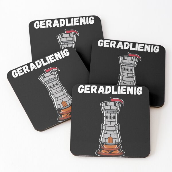 Item preview, Chess Board Game Geradlienig Rook designed and sold by Two Left Hands Design.