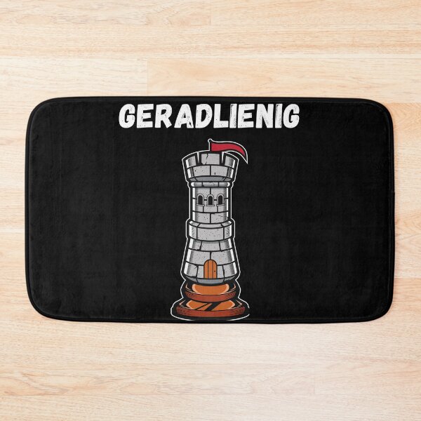 Item preview, Chess Board Game Geradlienig Rook designed and sold by Two Left Hands Design.