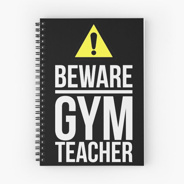 Item preview, Beware Gym Teacher Gift designed and sold by mudrockdesign.