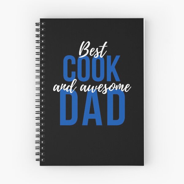 Item preview, Best Cook and Awesome Dad designed and sold by CuteFoodPrints.