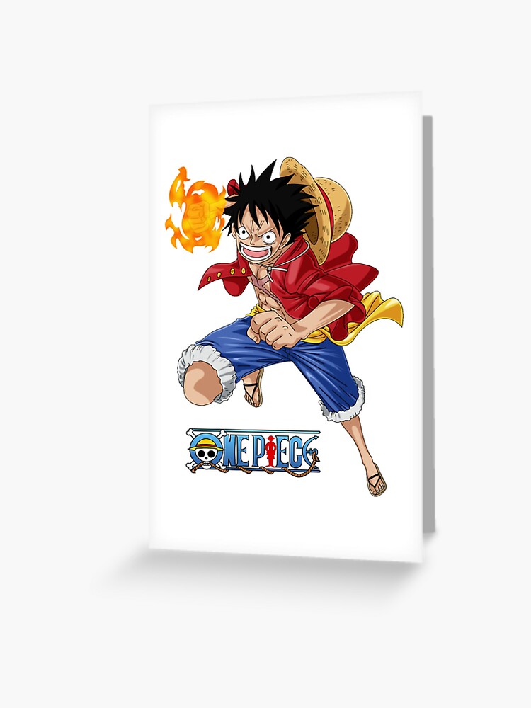 One Piece T Shirt Greeting Card By Scream1212 Redbubble