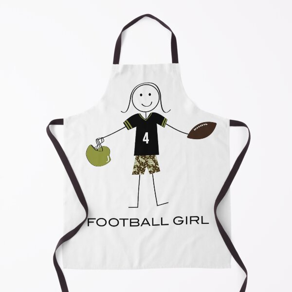 Item preview, Funny Football Girl Stick Figure Football Player designed and sold by whyitsme.