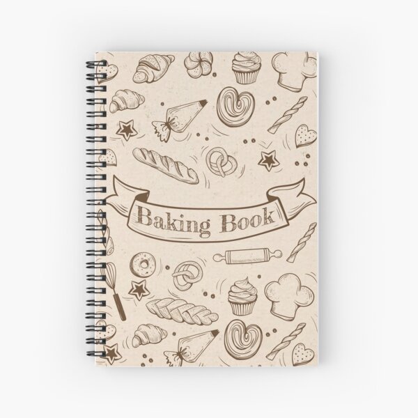 Item preview, Baking Notebook for Writing Your Favorite Recipes.  designed and sold by Safaa Design.