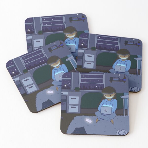 Item preview, Lofi Bedroom Scene designed and sold by Oddities-by-Me.