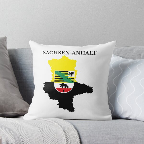 Item preview, Saxony-Anhalt, Sachsen-Anhalt Map Flag, Germany designed and sold by marosharaf.