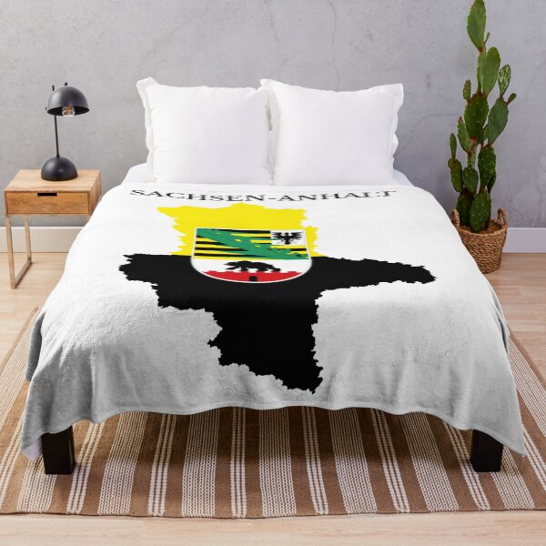 Item preview, Saxony-Anhalt, Sachsen-Anhalt Map Flag, Germany designed and sold by marosharaf.