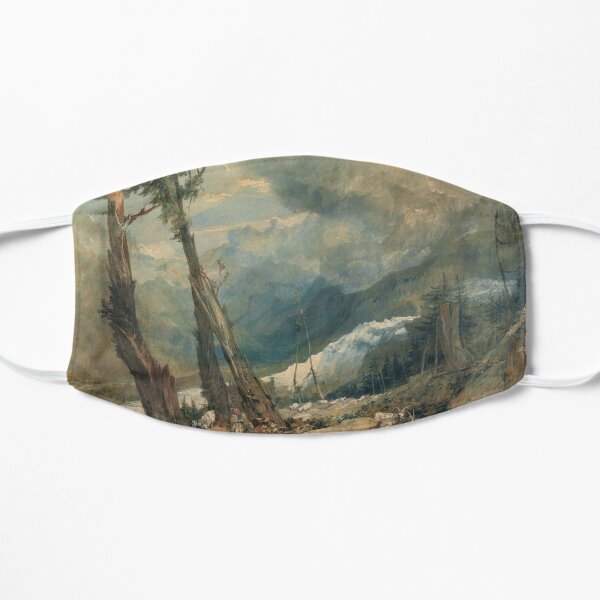 Joseph Mallord William Turner "Mer de Glace, in the Valley of Chamouni" Mask