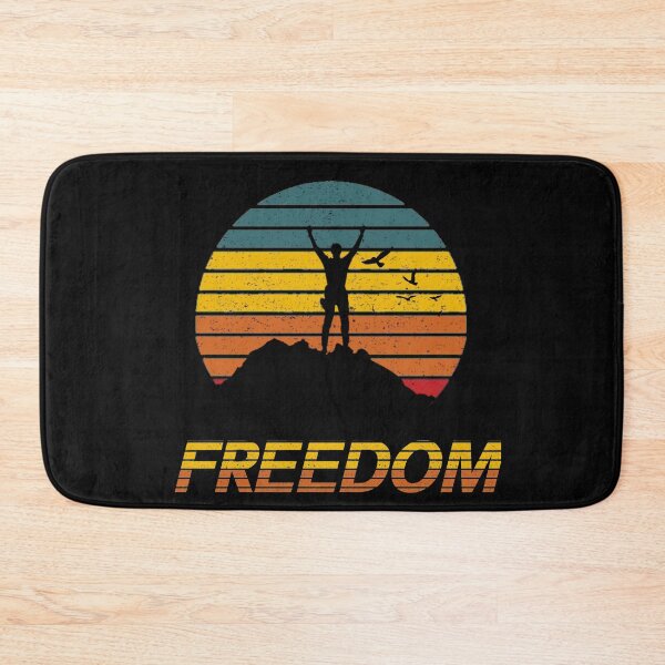 Item preview, RETRO FREEDOM QUOTE designed and sold by thebearderhood.