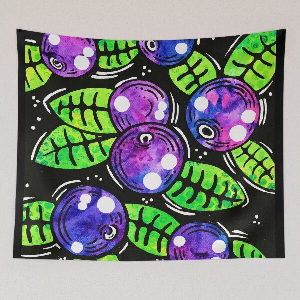 Item preview, BLUEBERRY BLAST designed and sold by theclevercorvid.