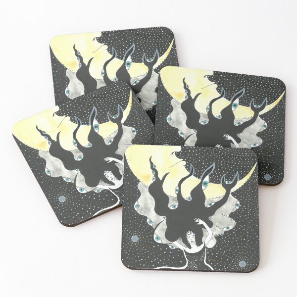 Item preview, Moon and Eyes  designed and sold by Marcela Ossa.