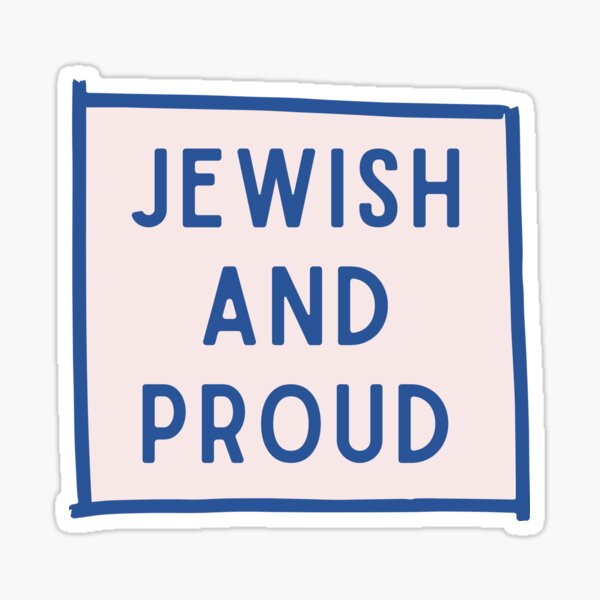 Item preview, Jewish and Proud (Jewish Pride) designed and sold by Naomi G..