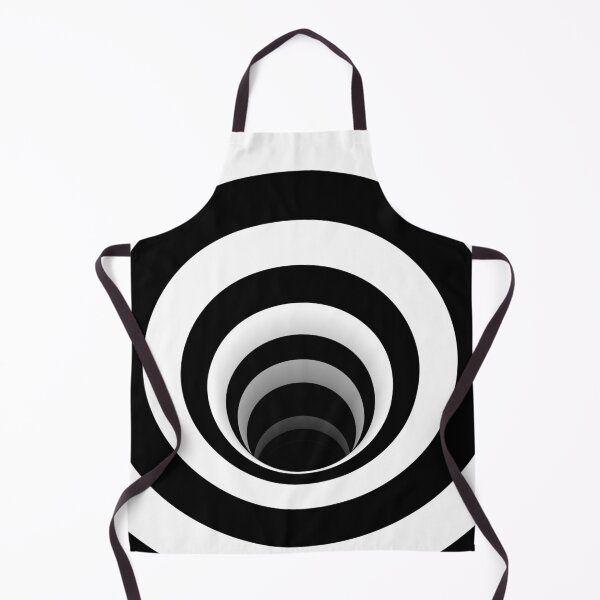 Item preview, Optical Illusion Black Hole Lines (Black/White) designed and sold by hyproinc.