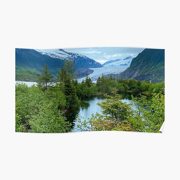 Mendenhall Glacier, Juneau, AK Poster