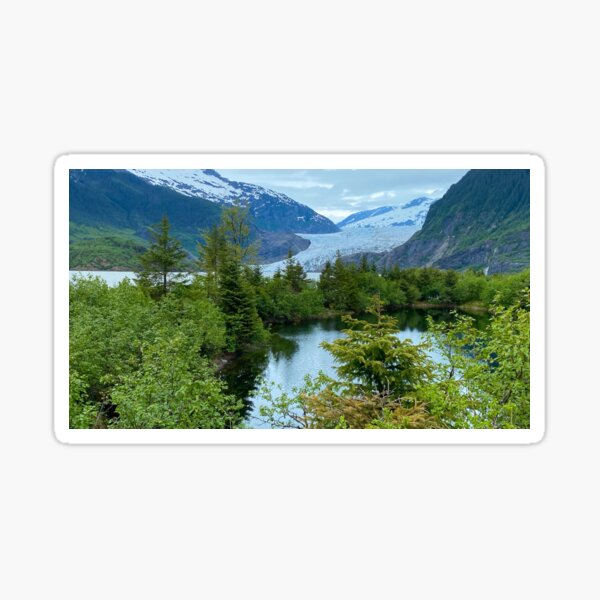 Mendenhall Glacier, Juneau, AK Sticker