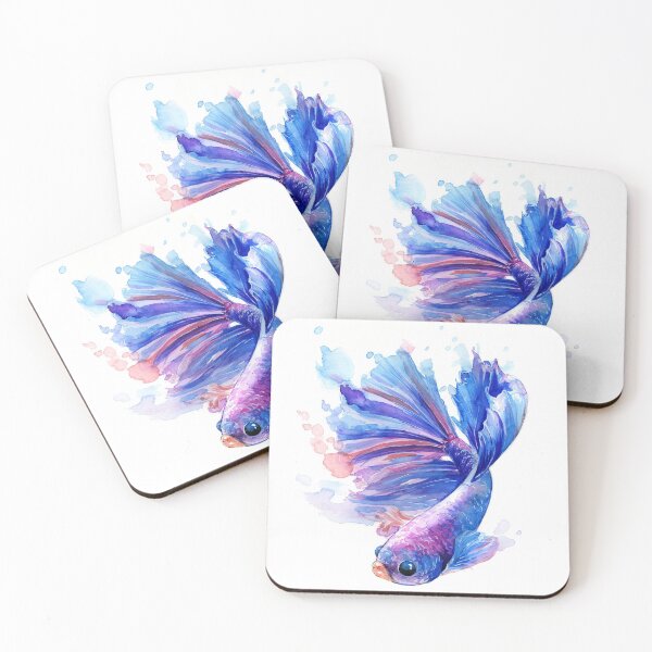 Item preview, Bettafish Watercolor Art designed and sold by tangsprellart.