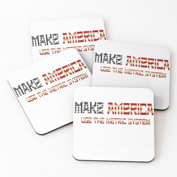 Item preview, MAKE AMERICA USE THE METRIC SYSTEM designed and sold by hajar1405.