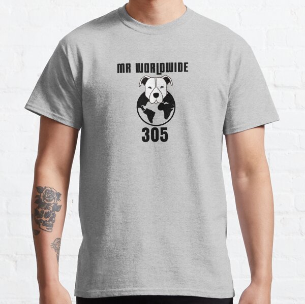 Mr Worldwide 305 Pitbull Classic T-Shirt