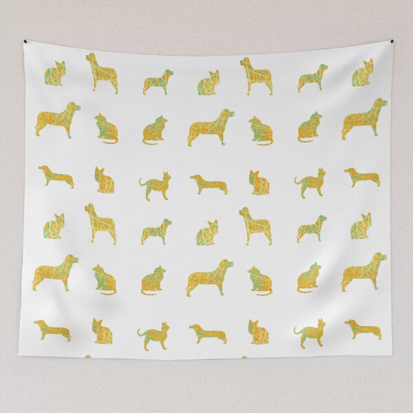 Item preview, Orange Waffles Cats n Dogs Sticker Pack designed and sold by AMSonArt.