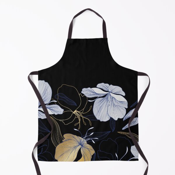Item preview, Luxury Gold Flowers Summer Mask designed and sold by Marstore.