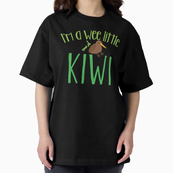 Item preview, I'm a WEE little kiwi with New Zealand map designed and sold by jazzydevil.