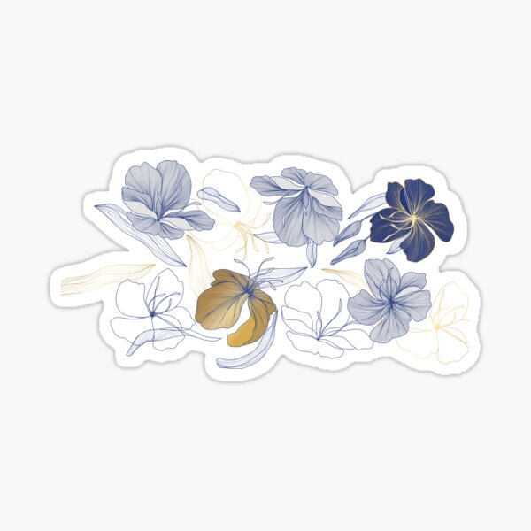 Item preview, Luxury Gold Flowers Summer Mask designed and sold by Marstore.