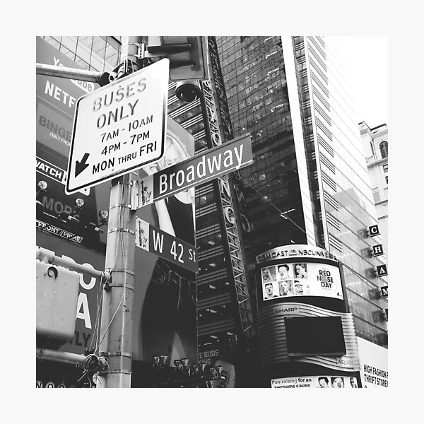 Broadway Photographic Print