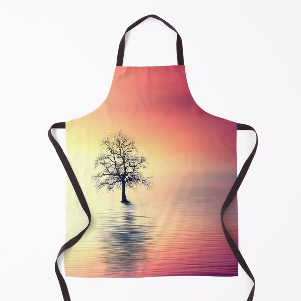 Item preview, red sunset nature trees designed and sold by mahmoudoops.
