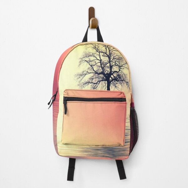 Item preview, red sunset nature trees designed and sold by mahmoudoops.