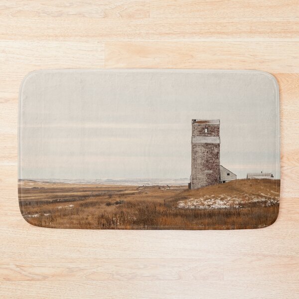 Item preview, old abandoned prairie grain elevator designed and sold by marvin barth.