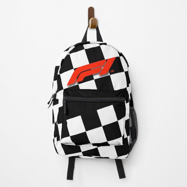 Checkered 2025 flag backpack