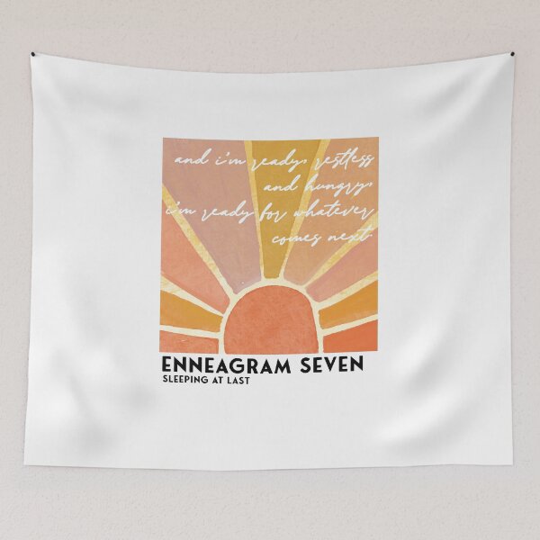 Item preview, Enneagram Seven Sleeping At Last designed and sold by Jodiecreates.