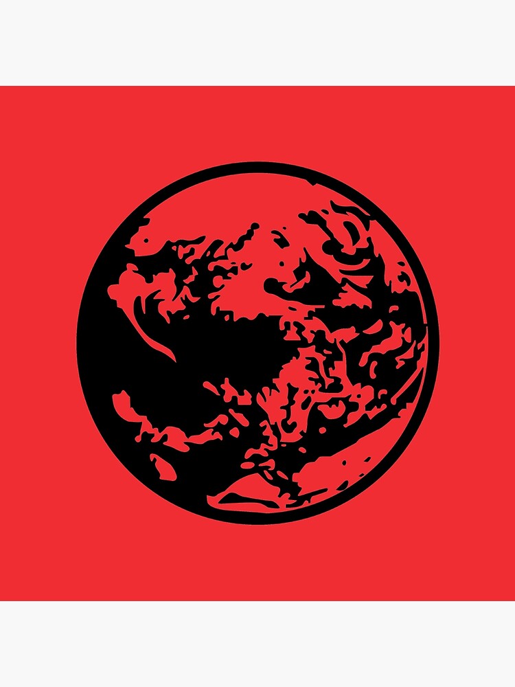 Earthbound Symbol Super Smash Bros Black Art Board Print By Hopperograss Redbubble
