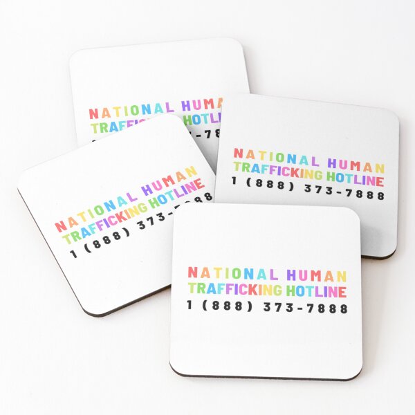Item preview, Human Trafficking Hotline designed and sold by BakedCookie.