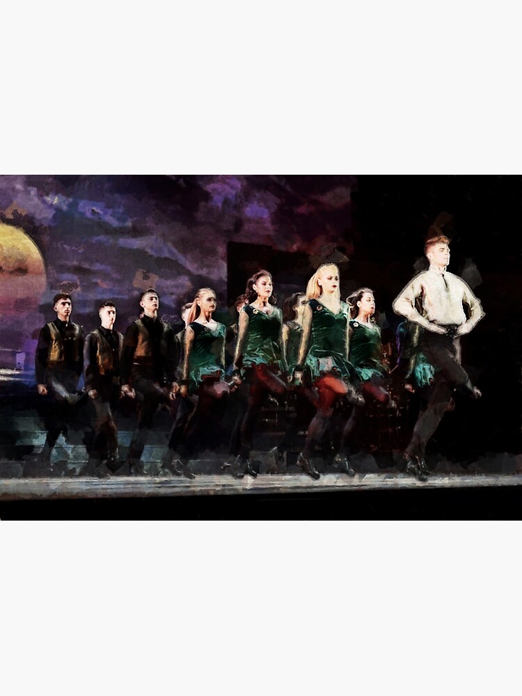 Thumbnail 3 of 3, Poster, Riverdance designed and sold by Bubblepoor.