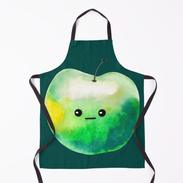 Aperçu de l'œuvre Pomme verte ennuyée créée et vendue par Squeak Studio.