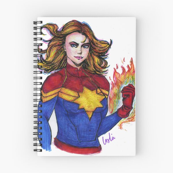 Item preview, Carol Danvers fire designed and sold by misspooslie.