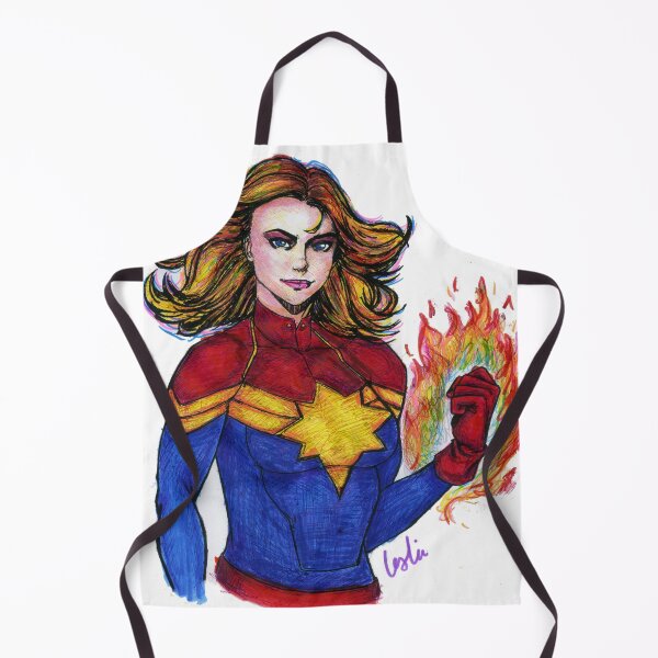 Item preview, Carol Danvers fire designed and sold by misspooslie.