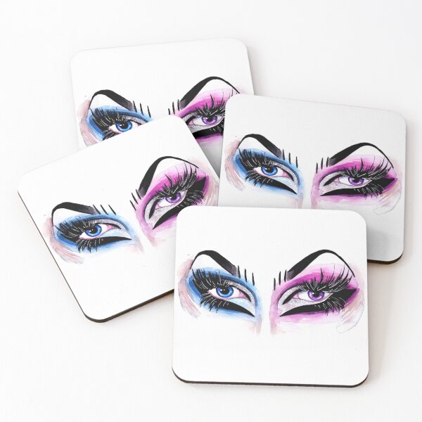 Item preview, Crystal Methyd Eyes Watercolor Painting designed and sold by tangsprellart.
