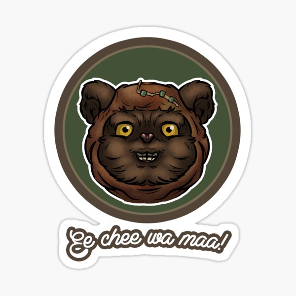 Vista previa del artículo con la obra «EWOK PARTY HARD.», diseñado y vendido por Gerkyart.