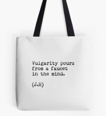 Vulgar Tote Bag