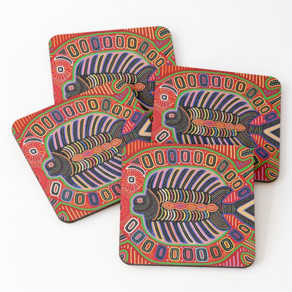 Item preview, Kuna Indian Flying Fish Mola designed and sold by Esprit-Mystique.