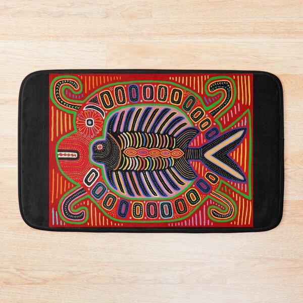 Item preview, Kuna Indian Flying Fish Mola designed and sold by Esprit-Mystique.