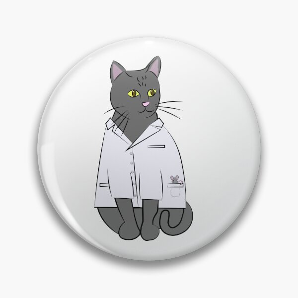 Item preview, Gray Lab Cat designed and sold by BernadetteG.