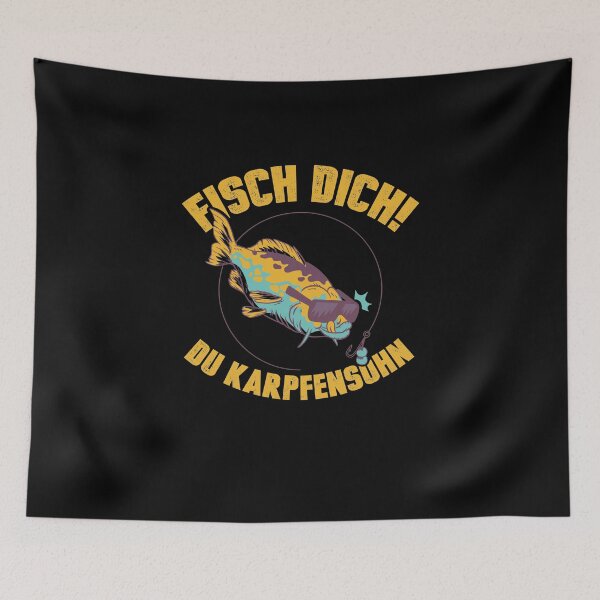 Item preview, Angler fishing fisherman carp birthday gift designed and sold by Pummli.