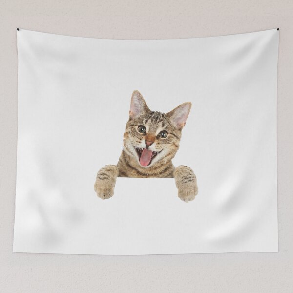Item preview, Nice cat sticking its tongue out to your friends designed and sold by amr4874.