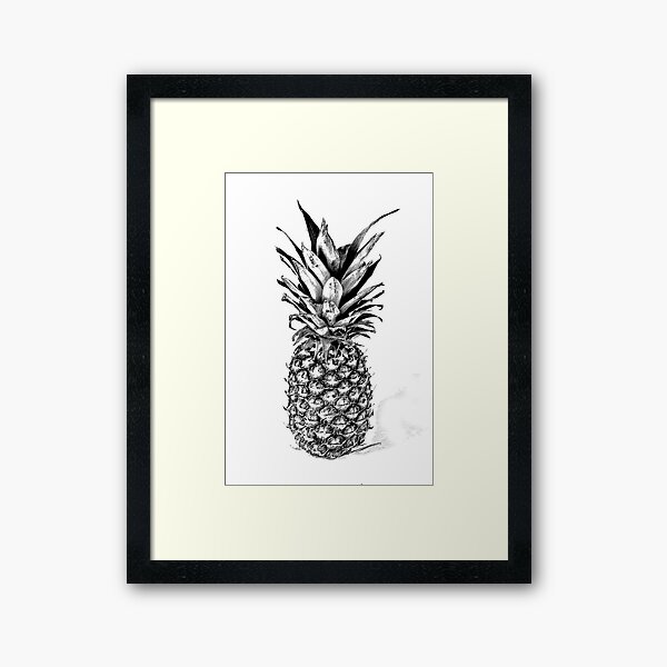 Pineapple Framed Art Print