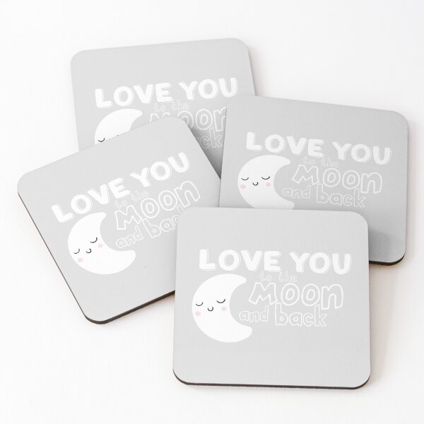 Item preview, Love you to the moon and back designed and sold by Bumblebeeville.