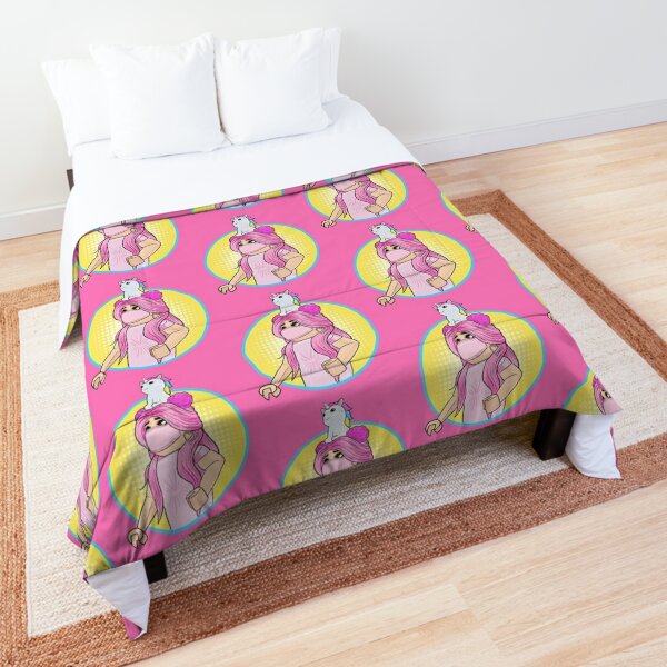 Meganplays Roblox Comforters Redbubble - megan plays roblox royal high eggs