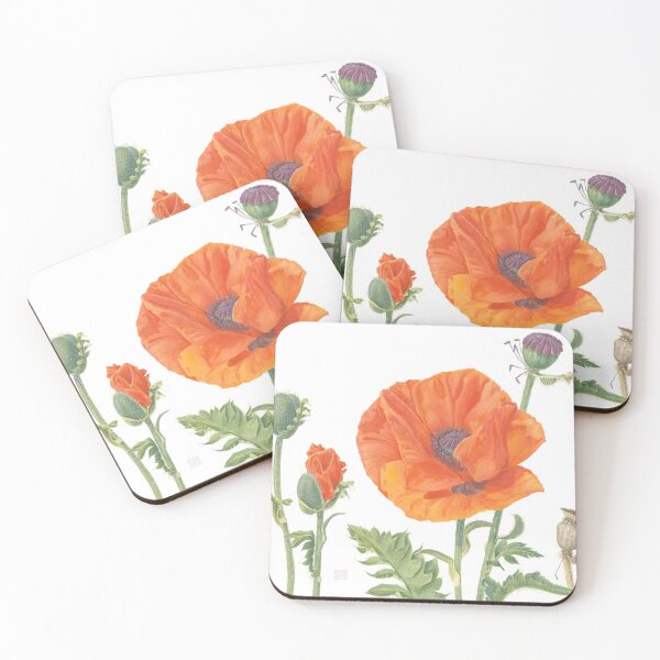 Item preview, Poppy | Papaver orientale designed and sold by Shiere.