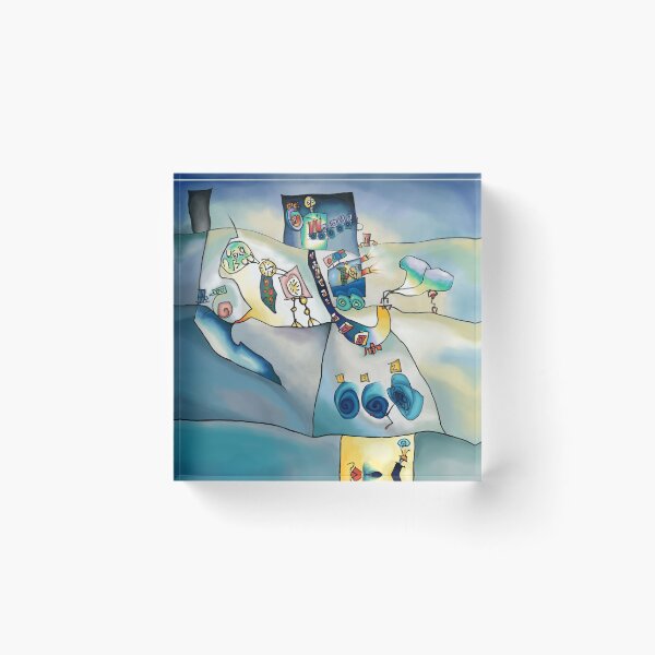 Item preview, Robot Hangout  designed and sold by SunAndSparrow.